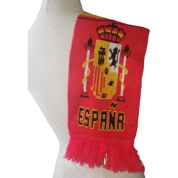 CT1584(1) Spain Espana National Team Soccer Scarf - Picture 3 of 3